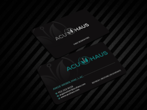 Business Card Design by Creations Box 2015 for AcuHaus | Design: #21812607