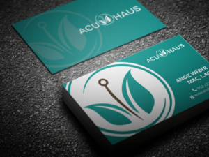 Business Card Design by Pictorial for AcuHaus | Design #21809405