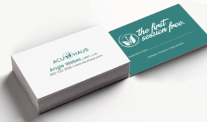 Design de Carte de Visite par chandrayaan.creative pour AcuHaus | Design : #21806226