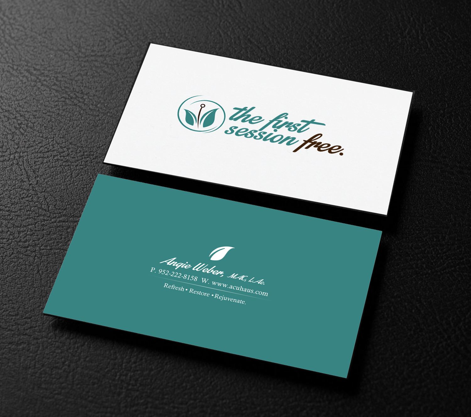 Business Card Design by chandrayaan.creative for AcuHaus | Design #21806233