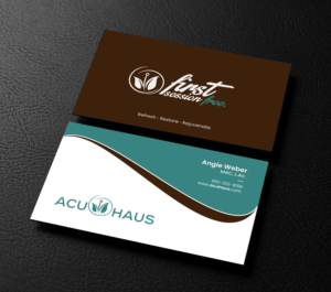 Business Card Design by chandrayaan.creative for AcuHaus | Design: #21815646