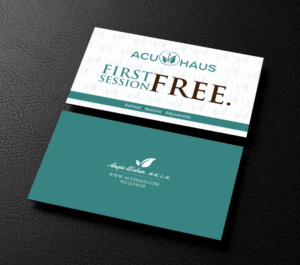 Business Card Design by chandrayaan.creative for AcuHaus | Design: #21815650