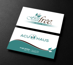 Business Card Design by chandrayaan.creative for AcuHaus | Design: #21815651