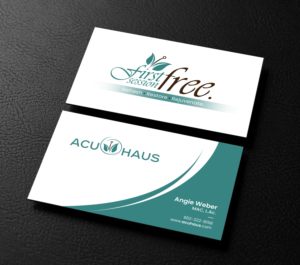 Business Card Design by chandrayaan.creative for AcuHaus | Design: #21815652