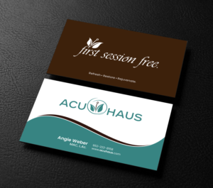 Business Card Design by chandrayaan.creative for AcuHaus | Design: #21815653