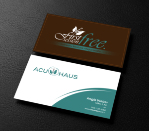 Business Card Design by chandrayaan.creative for AcuHaus | Design: #21815856