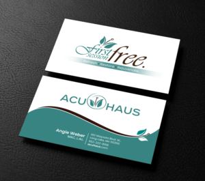 Design de Carte de Visite par chandrayaan.creative pour AcuHaus | Design : #22062745