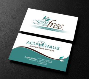 Design de Carte de Visite par chandrayaan.creative pour AcuHaus | Design : #22065620
