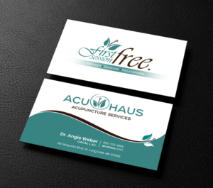 Design de Carte de Visite par chandrayaan.creative pour AcuHaus | Design : #22069931