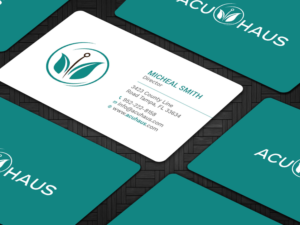 Design de Carte de Visite par Tripti Ranjan Gain pour AcuHaus | Design : #21806830
