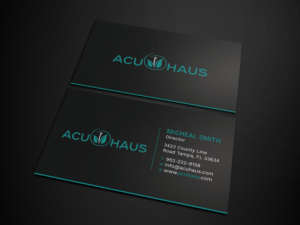 Design de Carte de Visite par Tripti Ranjan Gain pour AcuHaus | Design : #21806842