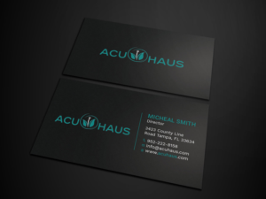 Design de Carte de Visite par Tripti Ranjan Gain pour AcuHaus | Design : #21806843