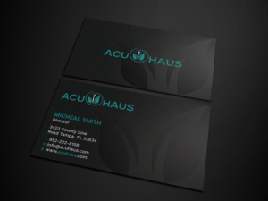 Design de Carte de Visite par Tripti Ranjan Gain pour AcuHaus | Design : #21806861