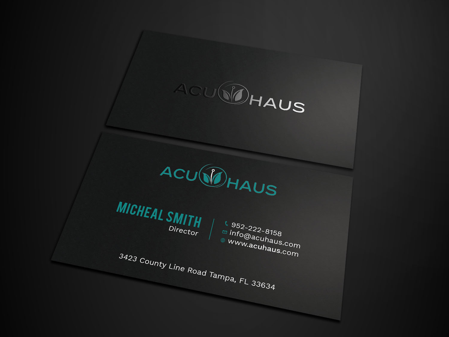 Design de Carte de Visite par Tripti Ranjan Gain pour AcuHaus | Design #21806862