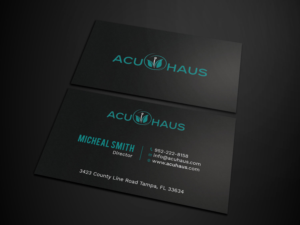 Design de Carte de Visite par Tripti Ranjan Gain pour AcuHaus | Design : #21806864