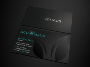 Design de Carte de Visite par Tripti Ranjan Gain pour AcuHaus | Design : #21806865