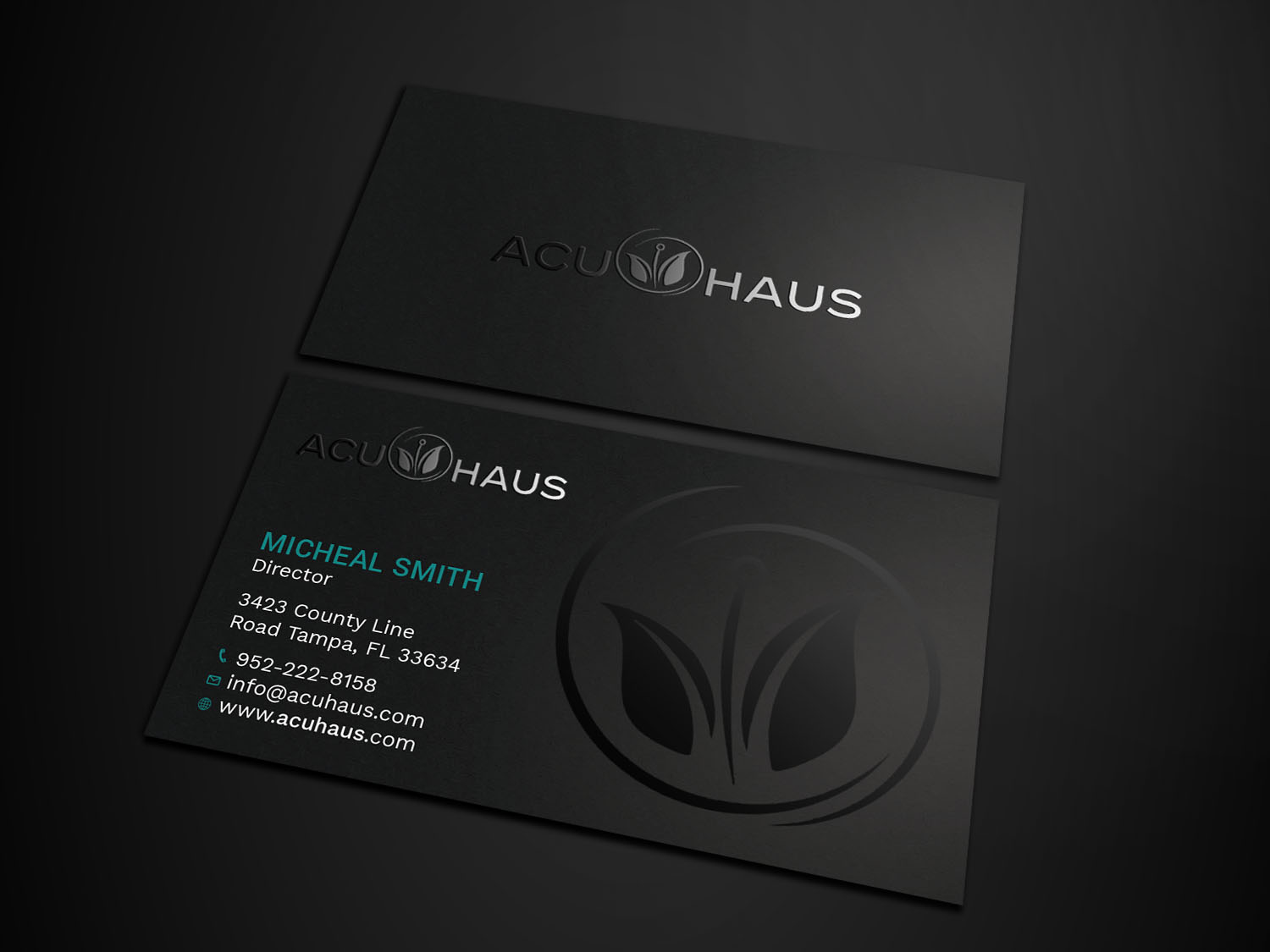 Design de Carte de Visite par Tripti Ranjan Gain pour AcuHaus | Design #21806960