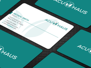 Design de Carte de Visite par Tripti Ranjan Gain pour AcuHaus | Design : #21806961