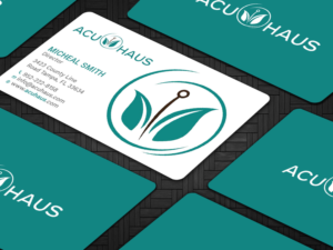 Design de Carte de Visite par Tripti Ranjan Gain pour AcuHaus | Design : #21806964