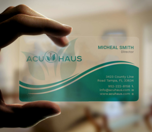 Design de Carte de Visite par Tripti Ranjan Gain pour AcuHaus | Design : #21806978