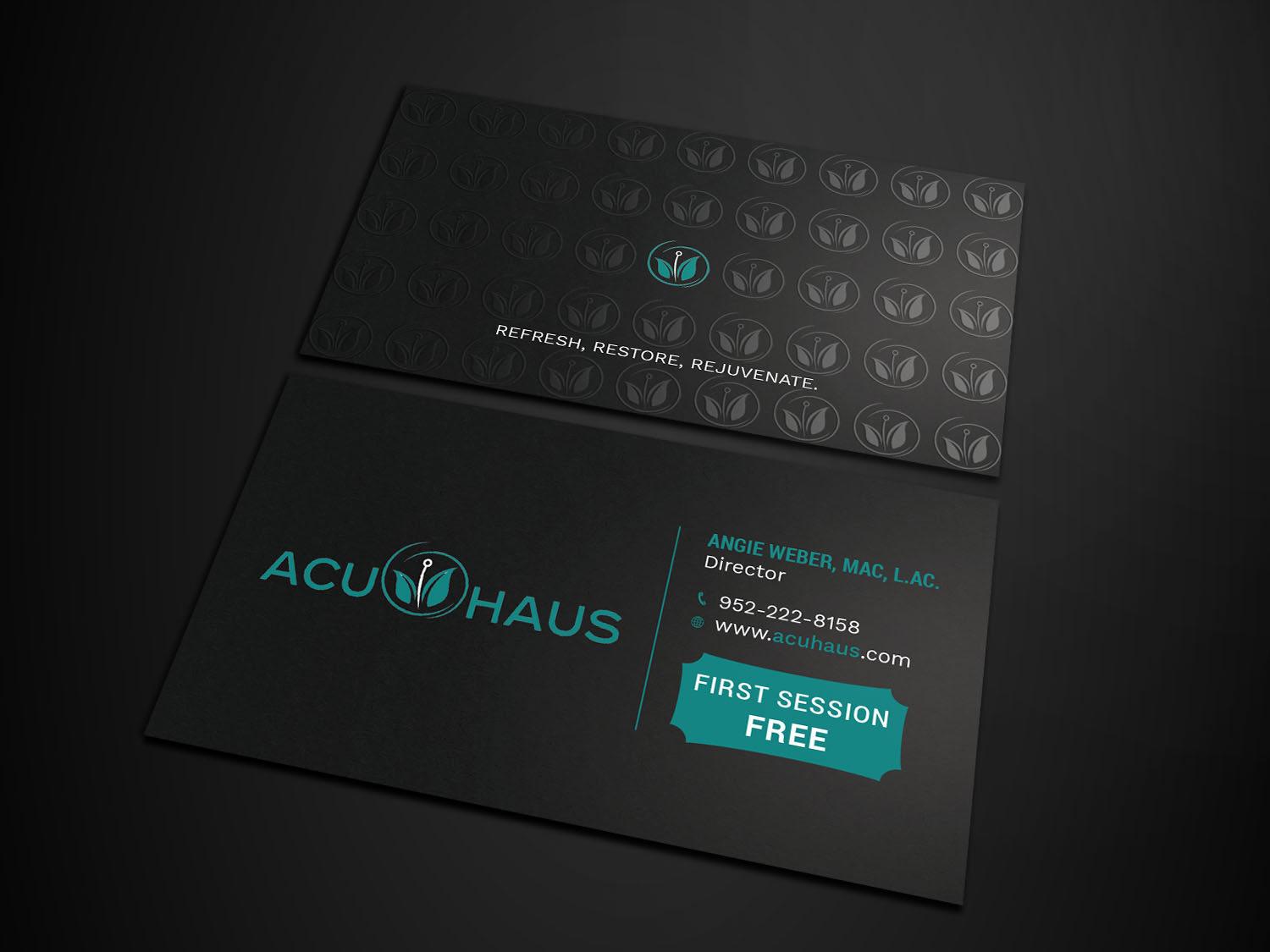 Design de Carte de Visite par Tripti Ranjan Gain pour AcuHaus | Design #21811644