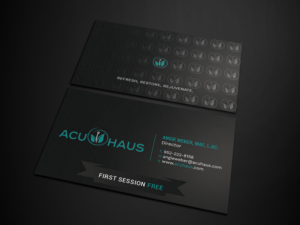 Acupuncture Medspa needs a business card design | Business Card Design by Tripti Ranjan Gain