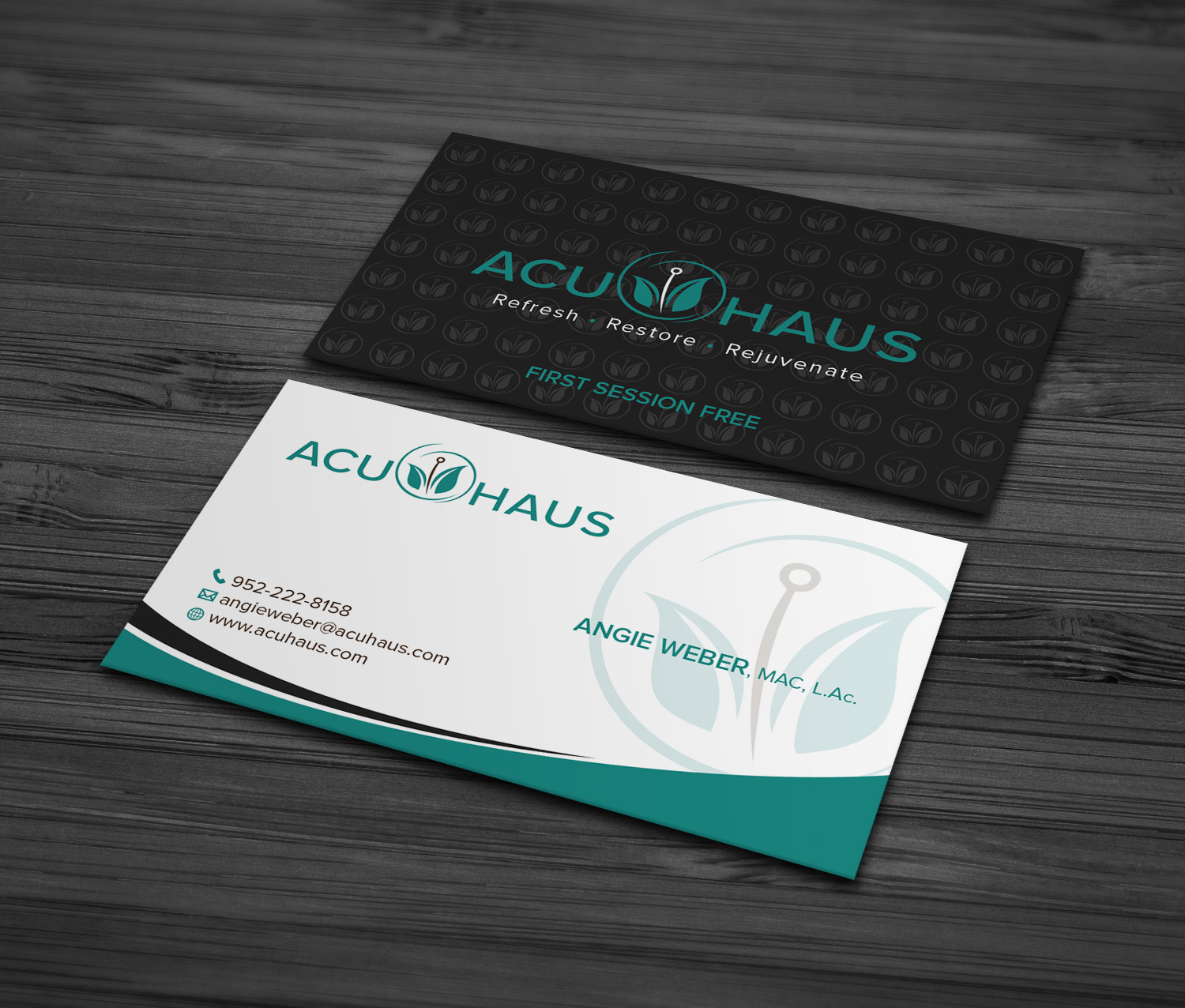 Design de Carte de Visite par MDesign pour AcuHaus | Design #21811188