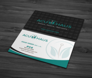 Business Card Design by MDesign for AcuHaus | Design: #21811492