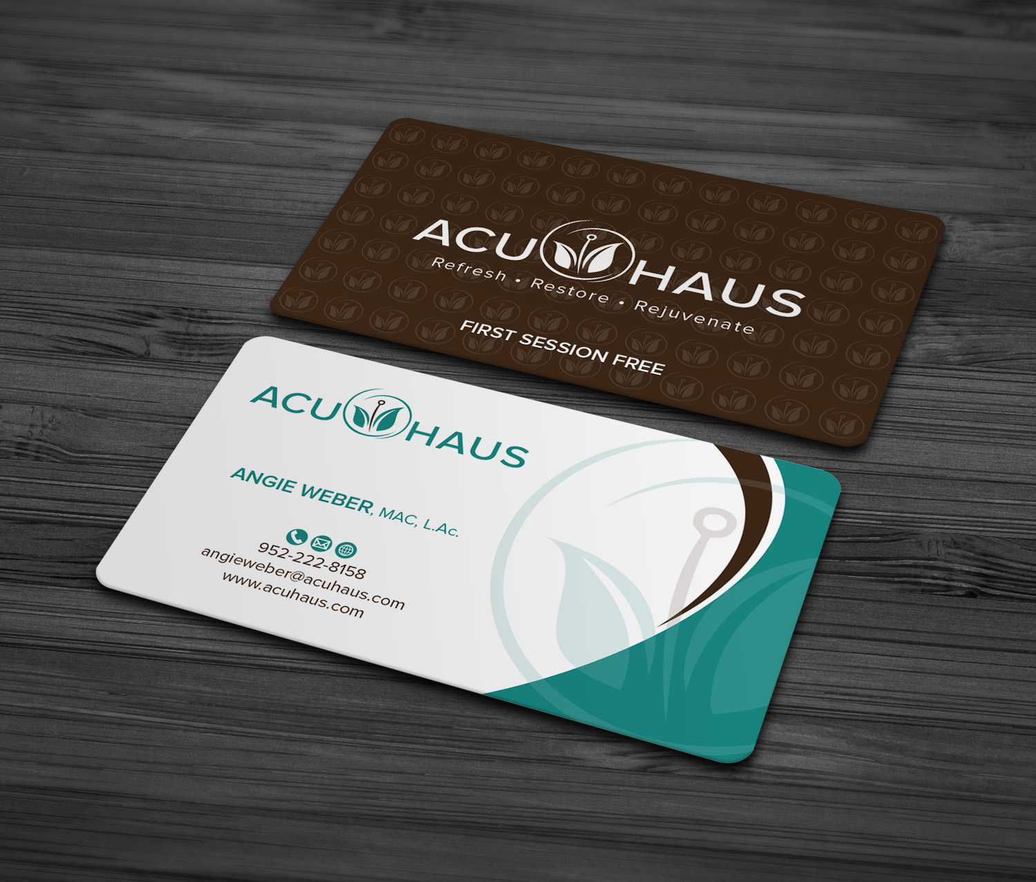 Design de Carte de Visite par MDesign pour AcuHaus | Design #21834418