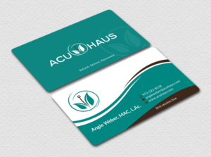 Design de Carte de Visite par Bold Pixels pour AcuHaus | Design : #21808345