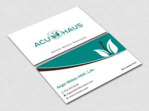 Design de Carte de Visite par Bold Pixels pour AcuHaus | Design : #21808589