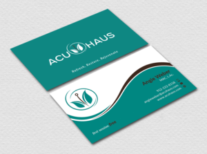 Design de Carte de Visite par Bold Pixels pour AcuHaus | Design : #21808820