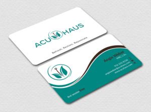 Design de Carte de Visite par Bold Pixels pour AcuHaus | Design : #21808843