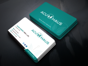 Acupuncture Medspa needs a business card design | Business Card Design by Bold Pixels