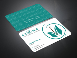 Business Card Design by HAKIMA 2 for AcuHaus | Design: #21822593