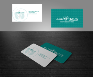 Business Card Design by Salman 24 for AcuHaus | Design #21823809