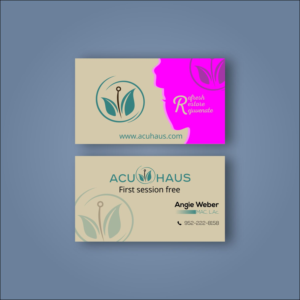 Design de Carte de Visite par Mayur Art pour AcuHaus | Design : #21824247