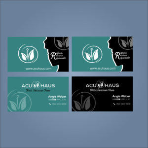 Business Card Design by Mayur Art for AcuHaus | Design: #21832522