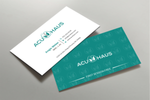 Business Card Design by Uttom 2 for AcuHaus | Design #21813983