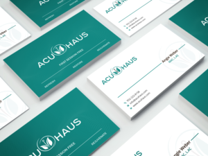 Design de Carte de Visite par Uttom 2 pour AcuHaus | Design : #21825302