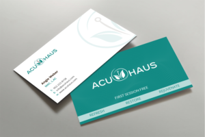 Design de Carte de Visite par Uttom 2 pour AcuHaus | Design : #21825315