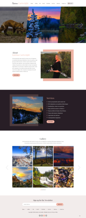 Web Design by pb for this project | Design: #21808627