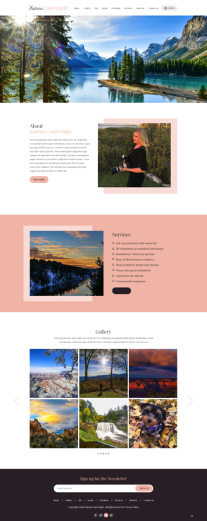 Web Design by pb for this project | Design: #21808628