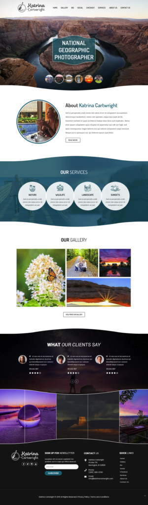 Web Design by pb for this project | Design: #21808630