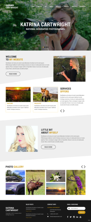 Web Design by pb for this project | Design: #21808646