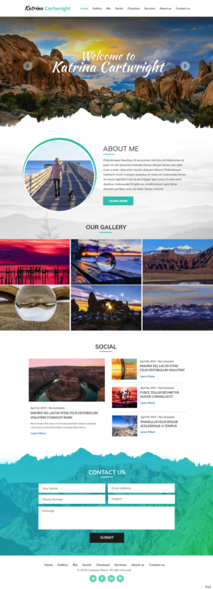 Web Design by pb for this project | Design: #21808650