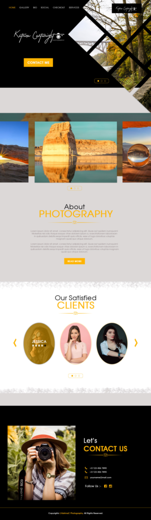 Canadian Geographic Published Photographer Website | Diseño Web por Sbss