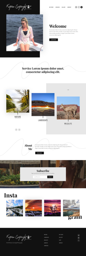 Canadian Geographic Published Photographer Website | Web Design by Ved Web Services