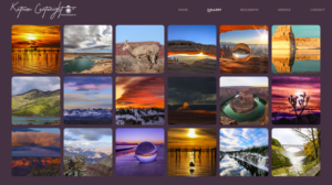 Canadian Geographic Published Photographer Website | Web Design by wahyu azizi