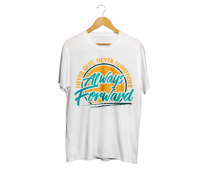Nick Koumalatsos Never Quit Design | Design de T-shirt par Vallerie L.